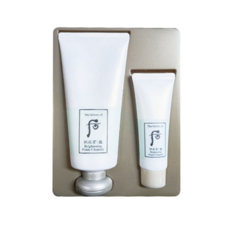 The history of whoo Gongjinhyang:Seol Brightening Cleansing Foam Feb. 2025 Set (2 Items) from Korea