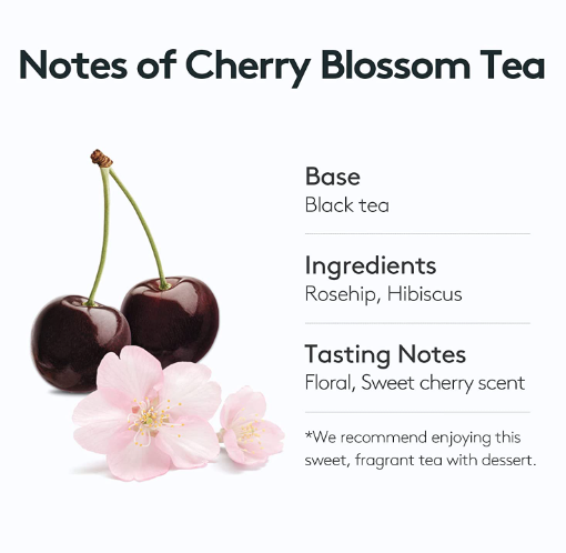 3 x OSULLOC Cherry Blossom Tea, 1 Pack 20ea, from Korea