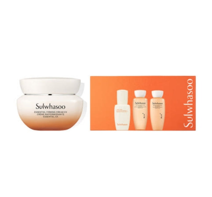 2025 Sulwhasoo Essential Firming Care Set (4 items) from Korea + Samples(2 Items)