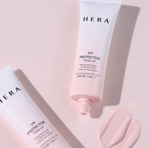 2 x HERA UV Protector Tone up 50ml from Korea