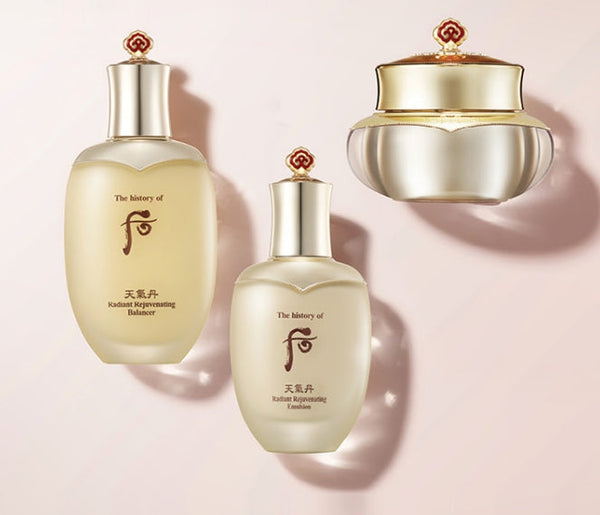 The History of Whoo Cheongidan Hwahyun Radiant Rejuvenating Balancer + Emulsion Set (2 Items) from Korea