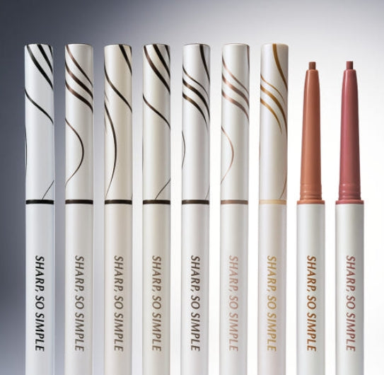 2 x CLIO Sharp So Simple Waterproof Pencil Liner (9 Colours) from Korea