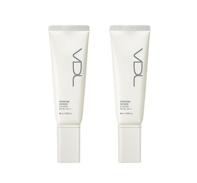 2 x VDL Perfecting Sun Base Watery 40ml, SPF50+ PA+++ from Korea