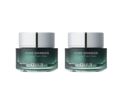 2 x O HUI Prime Advancer De-aging Protein Cream 50ml Feb. 2025 from Korea