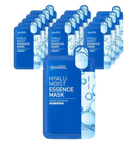 30 x MEDIHEAL Hyalu Moist Essence Mask 20ml