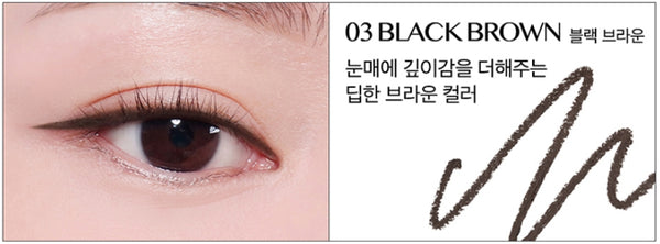 2 x CLIO Sharp So Simple Waterproof Pencil Liner (9 Colours) from Korea