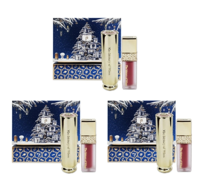 [Stock Clearance] 3 x The History of Whoo Gongjinhyang:Mi Glow Lip Balm Pink Set (2 Items) from Korea