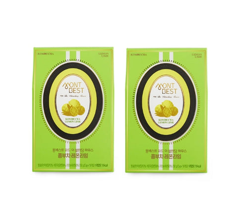 2 X MONTBEST With The Blending House Kombucha Lemon Lime, 10 sticks from Korea_KT