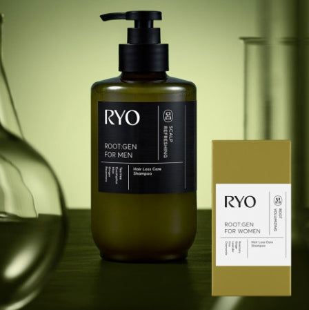 Ryo ROOT:GEN for Men Scalp Refreshing Hair Loss Care Shampoo 353ml or 515ml from Korea_H