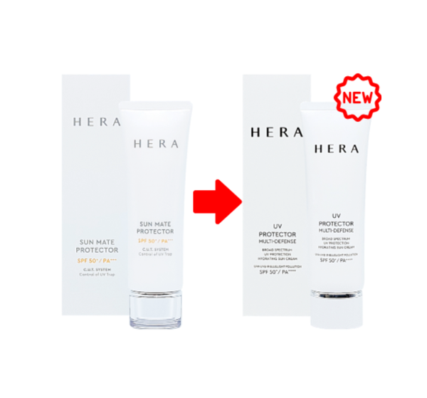 2 x HERA UV Protector Multi Defense 50ml SPF 50+ / PA++++ from Korea