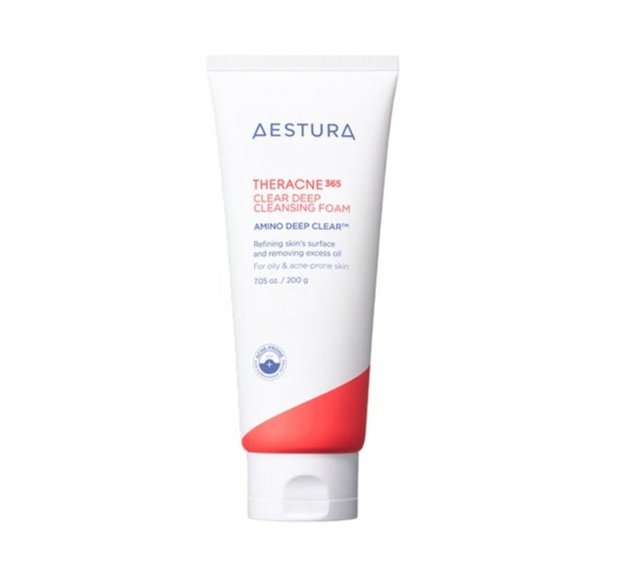 AESTURA THERACNE 365 Clear Deep Cleansing Foam 200g from Korea