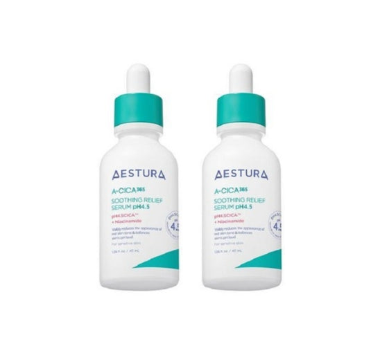 2 X AESTURA A-Cica 365 Blemish Calming Serum pH4.5 40ml from Korea