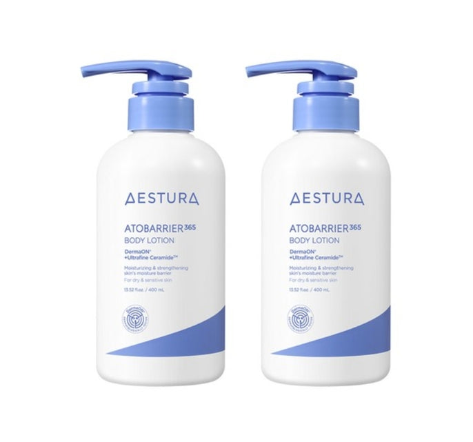 2 x AESTURA Atobarrier 365 BODY LOTION 400ml from Korea