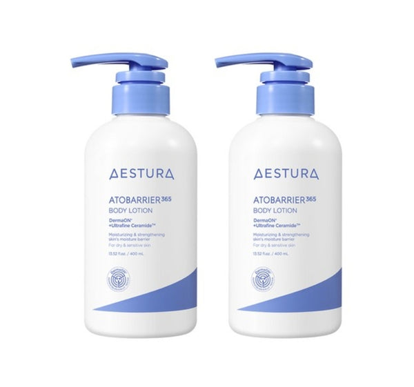 2 x AESTURA Atobarrier 365 BODY LOTION 400ml from Korea