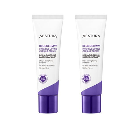 2 x AESTURA Regederm 365 Intensive Lifting Capsule Cream 50ml from Korea