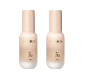 2 x AGE 20's Essence Glow Foundation 30ml, #13 #21 #23 from Korea