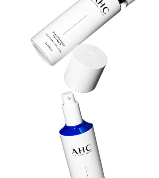 2 x AHC Hyaluro-Deep Volume 5 Treatment Emulsion 100ml from Korea