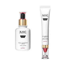 AHC Pro Shot Colla-Juvenation Lift 4 Intra-Serum + Eye Cream Set (2 Items) from Korea