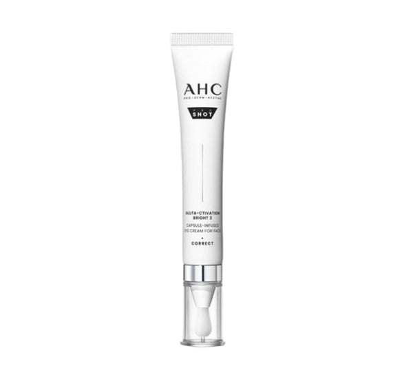 AHC Pro Shot Gluta-Activation Bright 3 Capsule-Infused Eye Cream for Face 30ml from Korea