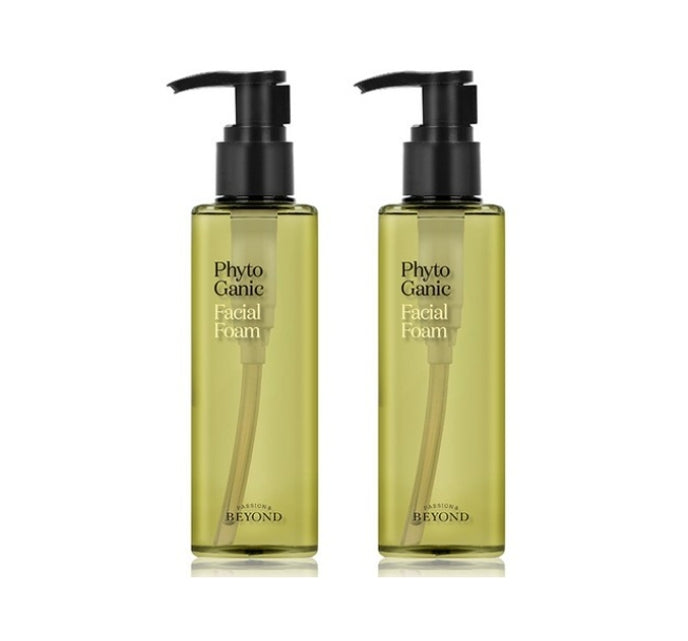 2 x BEYOND Phytoganic Facial Foam 200ml from Korea