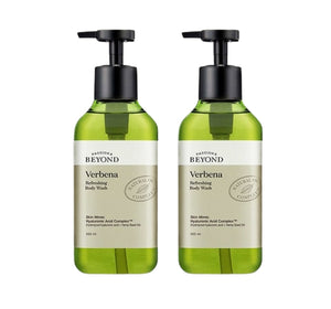 2 x BEYOND Verbena Refreshing Body Wash 500ml from Korea