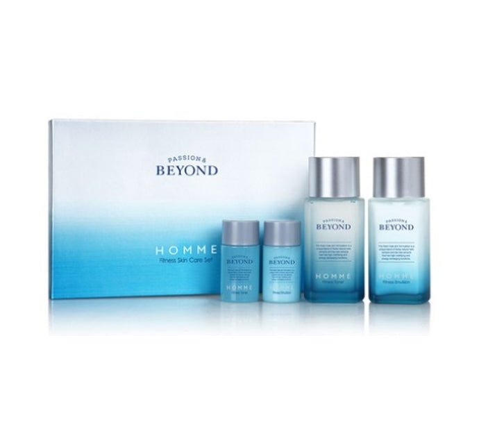 [MEN] Beyond Homme Fitness Skin Care Set (4 Items) from Korea