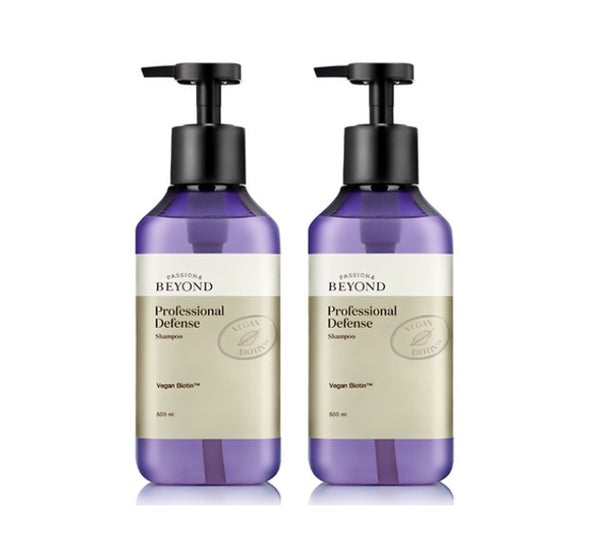 2 x Beyond Professional Defense Shampoo 500ml from Korea