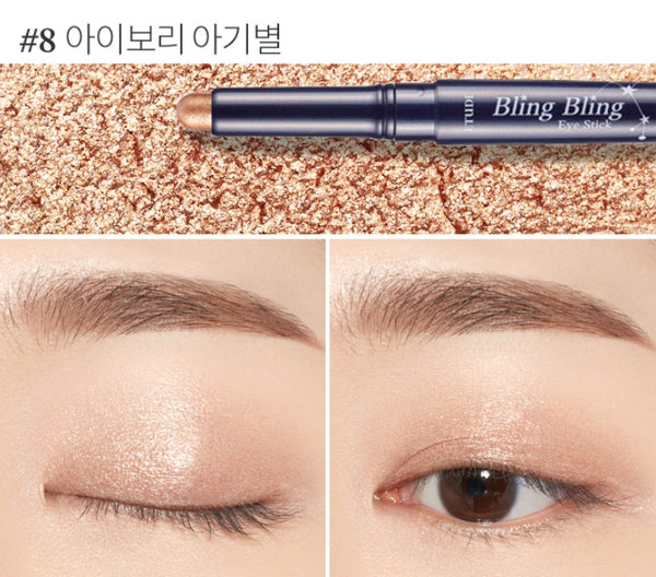 2 X ETUDE Bling Bling Eye Stick , from Korea