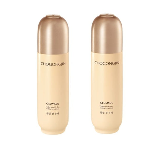 2 x CHOGONGJIN Geumsul Jin Emulsion 120ml from Korea