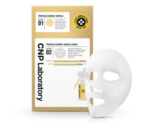 2 x CNP Laboratory Propolis Energy Active Ampule Mask (5 Masks) from Korea