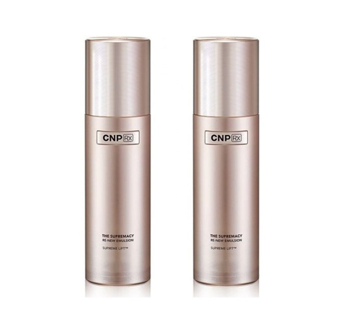 2 x CNP Rx The Supremacy Re-New Emulsion 100ml from Korea