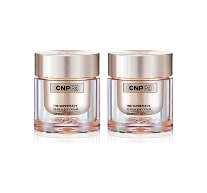 2 x CNP Rx The Supremacy Re-New Eye Cream 25ml from Korea