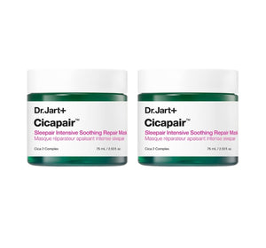 2 x Dr.Jart+ Cicapair Sleepair Intensive Soothing Repair Mask 75ml from Korea