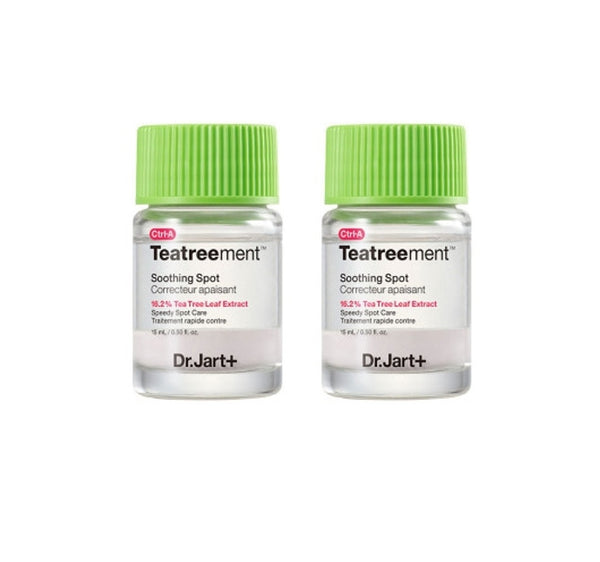 2 x Dr.Jart+ Ctrl-A Teatreement Soothing Spot 15ml from Korea