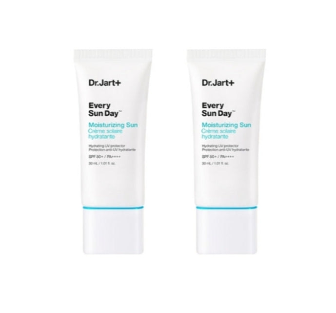 2 x Dr.Jart+ Every Sun Day Moisturizing Sun 30ml, SPF50+ PA++++ from Korea