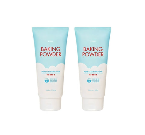 2 X ETUDE Baking Powder Pore Cleansing Foam 160ml from Korea