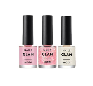 ETUDE MODI Glam Nails (3 Colors; Charmant Rose, Rose Quartz, Lily White) from Korea