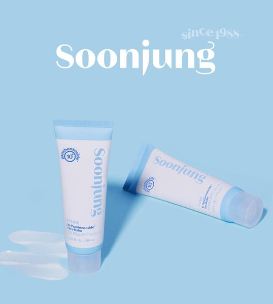 2 X ETUDE Soonjung 10-Panthensoside Cica Balm 50ml from Korea