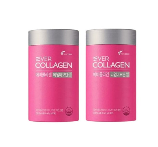 EVER COLLAGEN Time Biotin Cell 30 Sticks (30-day supply) from Korea_KT