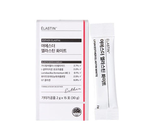 ESTHER FORMULA Elastin White, 15 Packets from Korea_KT