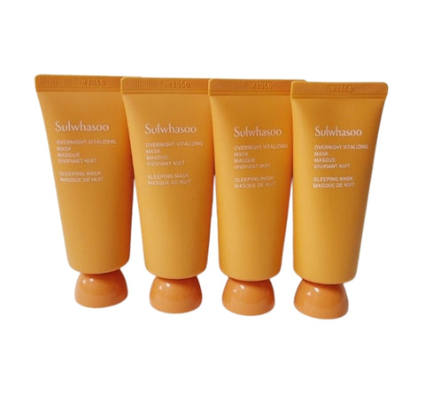 [For Testing] 4 x Sulwhasoo Overnight Vitalizing Mask 35ml from Korea