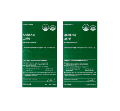 2 X ESTHER FORMULA Green Cut, 14 Packets (2-week supply) from Korea_KT