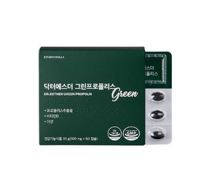 ESTHER FORMULA Green Propolis, 60 Capsuls from Korea_KT