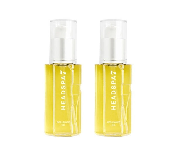 2 x HEADSPA 7 Brilliance Oil 60ml, Hair Oil from Korea