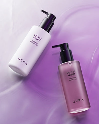 2 x HERA Velvet Night Perfumed Body Lotion 230ml from Korea