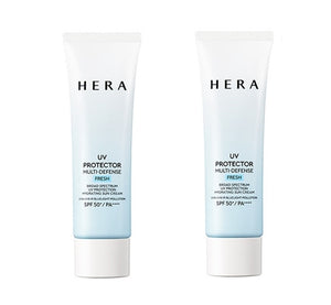 2 x HERA UV Protector Multi Defense Fresh 50ml SPF 50+ / PA+++ from Korea