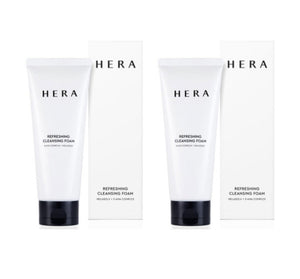 2 x HERA Refreshing Cleansing Foam 160g from Korea