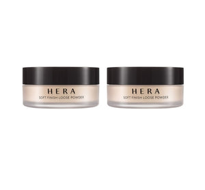 2 x HERA Soft Finish Loose Powder 15g, from Korea