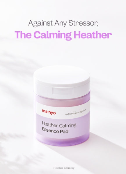 ma:nyo Heather Calming Essence 50ml + Heather Calming Essence Pad 60ea from Korea