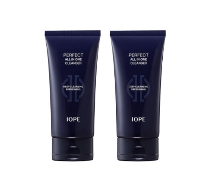 2 x [MEN] IOPE Men Perfect ALL-IN-ONE Cleanser 125ml from Korea_updated